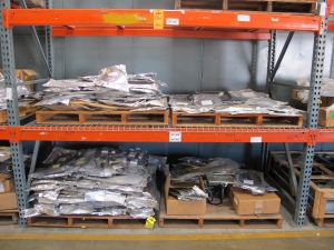 LOT TO INCLUDE: LARGE QUANTITY OF BELTS, GASKETS, AND SEALS. LOADING & HANDLING FEE $30-4166